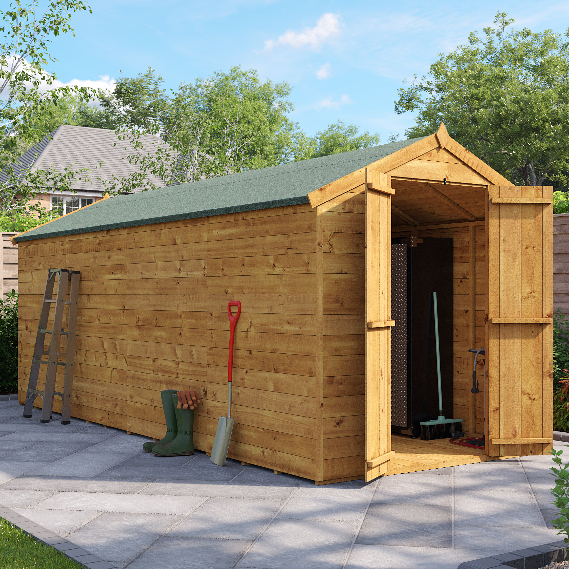 Click to view product details and reviews for Billyoh Master Tongue And Groove Apex Shed 16x6 Tg Apex Windowless.